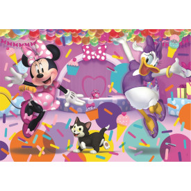 CLEMENTONI Puzzle Minnie a Daisy 104 dílků