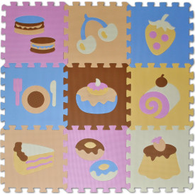 Pěnové puzzle Dobroty (28x28)