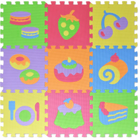 Pěnové puzzle Jídlo (28x28)