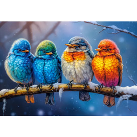 CASTORLAND Puzzle Spolu nám je tepleji 120 dílků