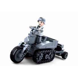 Sluban WWII M38-B0680B Motocykl s pásy