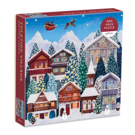 Galison Puzzle Vánoce 500 dílků Poškozený obal