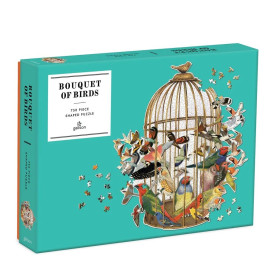 Galison Puzzle Ptačí klec 750 dílků - poškozený obal