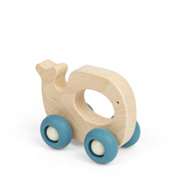 Bigjigs Toys Zvířátko na kolečkách Velryba
