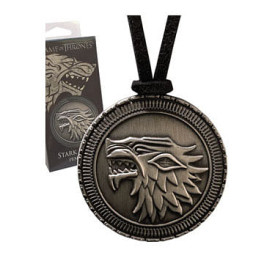 Amulet Game of Thrones - znak Starků De Luxe