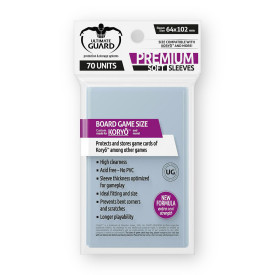 Obaly na karty 64 x 102 mm - (Ultimate Guard Premium Soft)