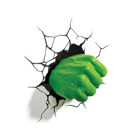 3D Lampa Marvel - Hulkova pěst