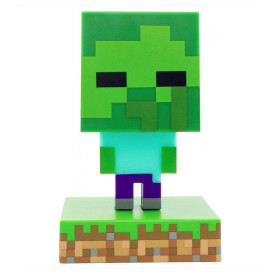 Lampička Minecraft - Zombie