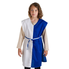 Tabard pro děti, modro-bílý