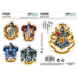 Samolepky Harry Potter - Bradavické koleje