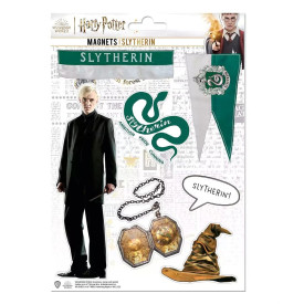 Sada magnetek Harry Potter - Zmijozel (7 ks)
