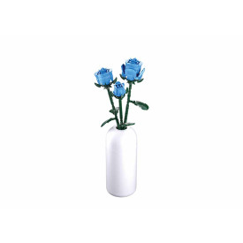 Sluban Flowers M38-B1101-11 Modrá růže ve váze