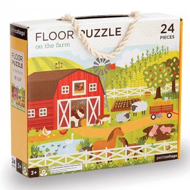 Petitcollage Podlahové puzzle na farmě