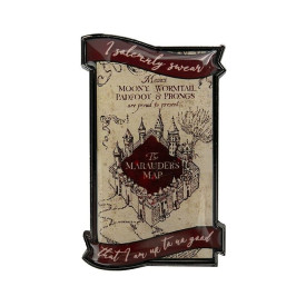 Magnetka Harry Potter - Pobertův plánek