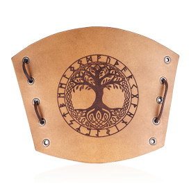 Kožený nátepník Viking - Yggdrasil