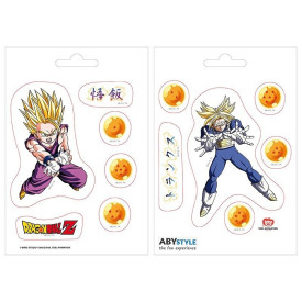 Samolepky Dragon Ball - Gohan & Trunks