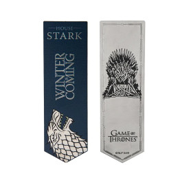 Kovová záložka Hra o trůny - Stark