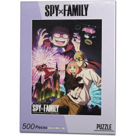 Puzzle Spy x Family - Skupina postav, 500 dílků