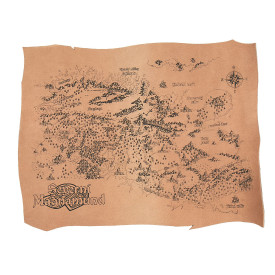 Gravírovaná mapa - Magnamund, štípenka