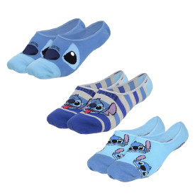 Kotníkové ponožky Lilo a Stitch (3 páry)