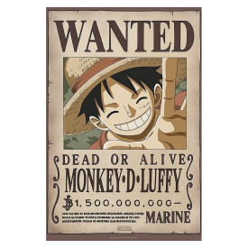 Plakát One Piece: Wanted Luffy