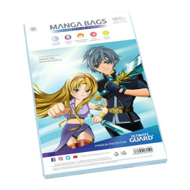 Obaly na komiks MANGA 150 x 218 mm uzavíratelné (Ultimate Guard)