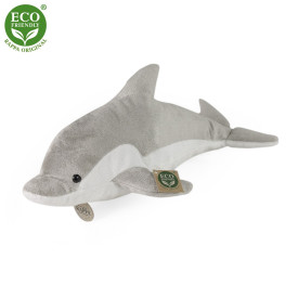 Rappa Plyšový delfín 38 cm ECO-FRIENDLY