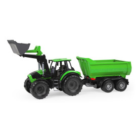 Lena WORXX Traktor Deutz-Fahr s přívěsem