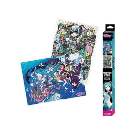 Sada plakátů Vocaloid - Postavy, 2 ks