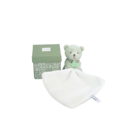 Doudou Můj malý medvídek 10 cm světle zelený
