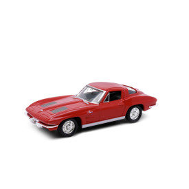 Welly 1963 Chevrolet Corvette 1:34 modrý