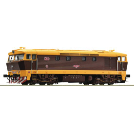 Roco Dieselová lokomotiva 752 068-7, ČSD/ČD Bardotka, digitální - 7310026