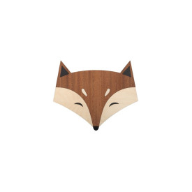 BeWooden Dekorace na zeď liška Eliška