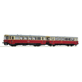 Roco Dieselový motorový vůz řady M 152 0262 s přípojným vozem ČSD, digitální - 7710010