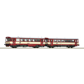 Roco Dieselový motorový vůz 810 328-5 s přípojným vozem Btax ČD - 7700022