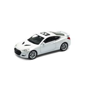 Welly Hyundai Genesis II Coupe 1:34 bílý