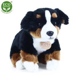 Rappa Plyšový pes bernský salašnický sedící 25 cm  ECO-FRIENDLY