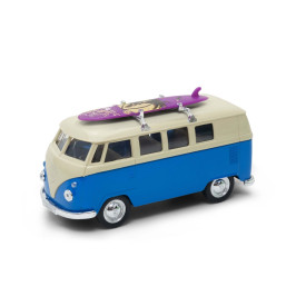 Welly 1963 Volkswagen T1 Bus SURF 1:34 červený