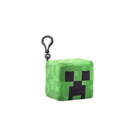 Plyšák s klipem Minecraft - Creeper (hlava), 8 cm