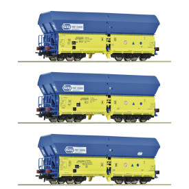 Roco Sada 3 ks nákladních výsypných vagónů PKP - 6600136