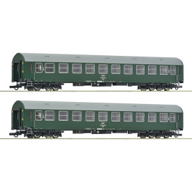 Roco Sada 2 ks osobních vagónů PKP - 6200102