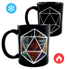 Hrnek Dungeons & Dragons - Magic, měnící se