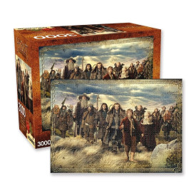 Puzzle Hobit - Neočekávaná cesta, 3000 dílků