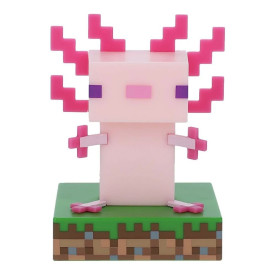 Lampička Minecraft - Axolotl Icon