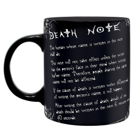Hrnek Death Note - Pravidla zápisníku