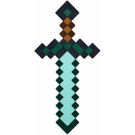 Lampa Minecraft - Diamantový meč