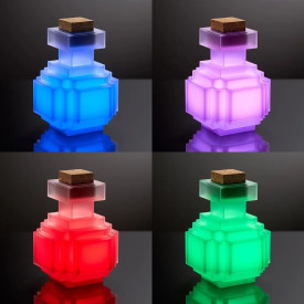 Noční světlo Minecraft - Potion Bottle