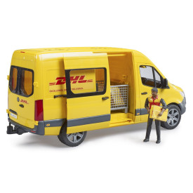 Bruder Mercedes-Benz Sprinter DHL s řidičem - poškozený obal