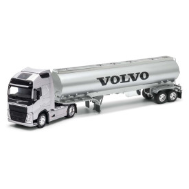 Welly VOLVO FH OIL TANKER 1:32 stříbrné