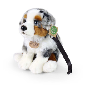 Rappa Plyšový pes australský ovčák sedící 27 cm ECO-FRIENDLY